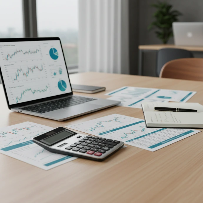 Investment support through financial analysis, market data review, and structured planning